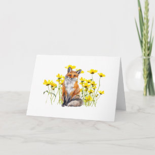 Cartão Fox All Occasion Notecard