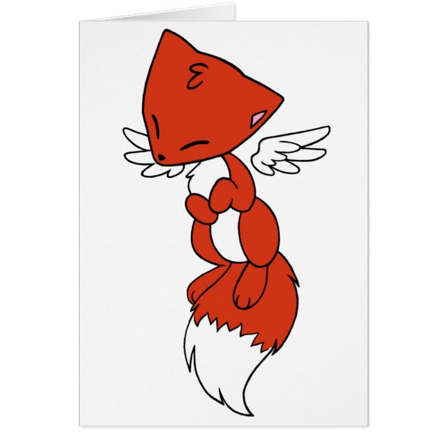 Cartão Fox de vôo (Frente)