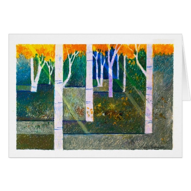 Cartão Fox esperto, coruja astuto (Frente Horizontal)