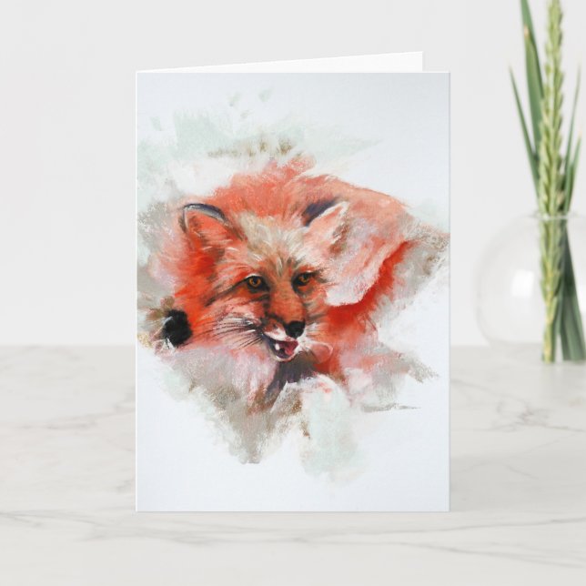 Cartão Fox vermelho (Frente)