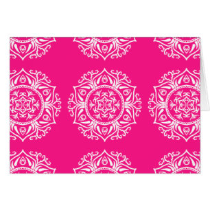 Cartão Foxglove Mandala