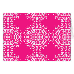 Cartão Foxglove Mandala