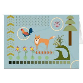 Cartão foxy