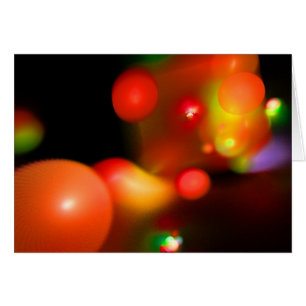 Cartão Fractais de BOLHAS QUÂNTICAS