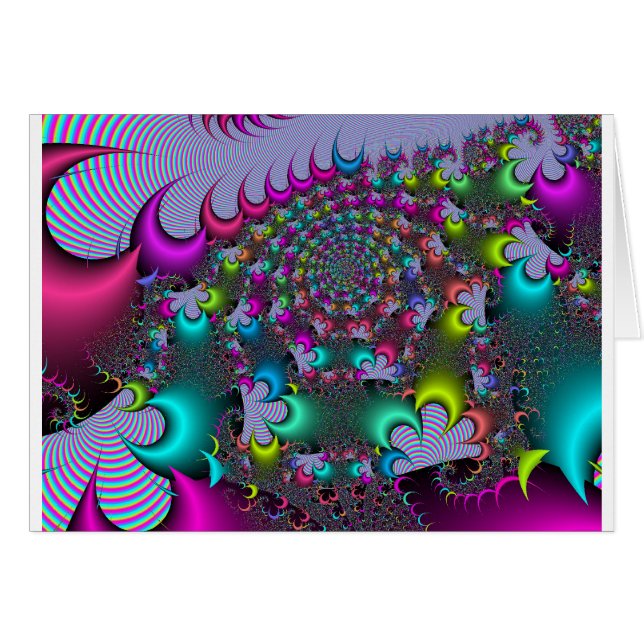 Cartão Fractal 318-C (Frente Horizontal)