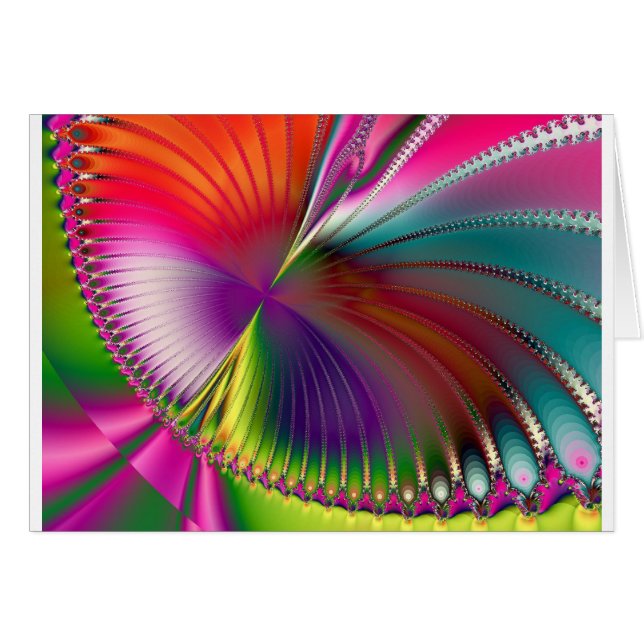 Cartão Fractal 434 (Frente Horizontal)