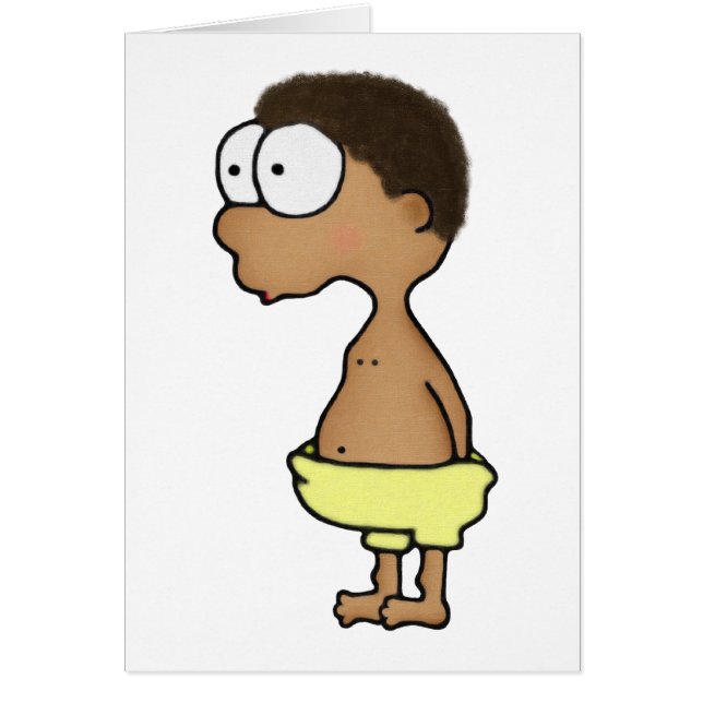 Cartão Fralda Boy (Frente)