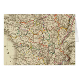 Cartão França à data de 1789