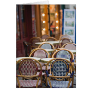 Cartão FRANÇA, PARIS, Montmartre: Place du Tertre, Café 2