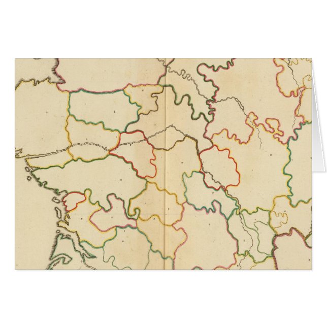Cartão França Rivers Outline (Frente Horizontal)