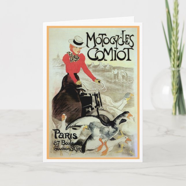 CARTÃO FRANCÊS DO VINTAGE POSTERART (Frente)