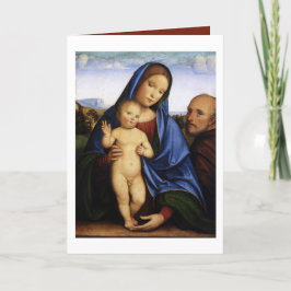 Cartão Francesco Francia, A Santa Família