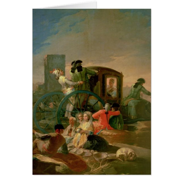 Cartão Francisco Jose de Goya y Lucientes | Potência V (Frente)