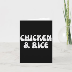 Cartão Frango e Arroz na Academia Piada Treino Dieta Fitn