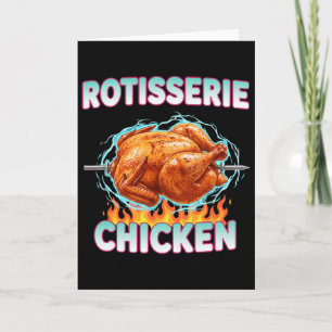 Cartão Frango, Tributo ao Frango Rotisserie Alto