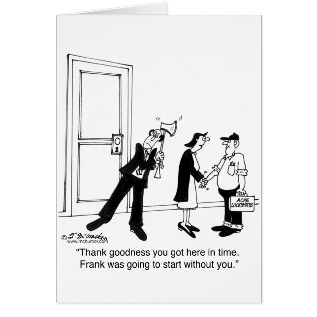 Cartão Frank começou SEM você (Frente)