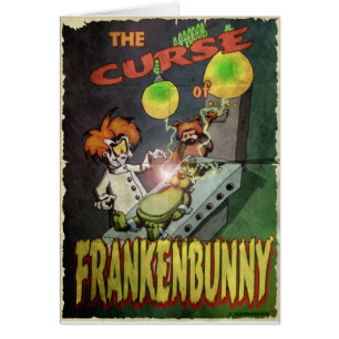 Cartão Frankenbunny