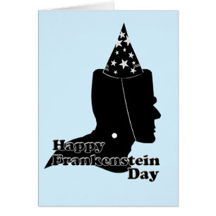 Cartão Frankenstein Day
