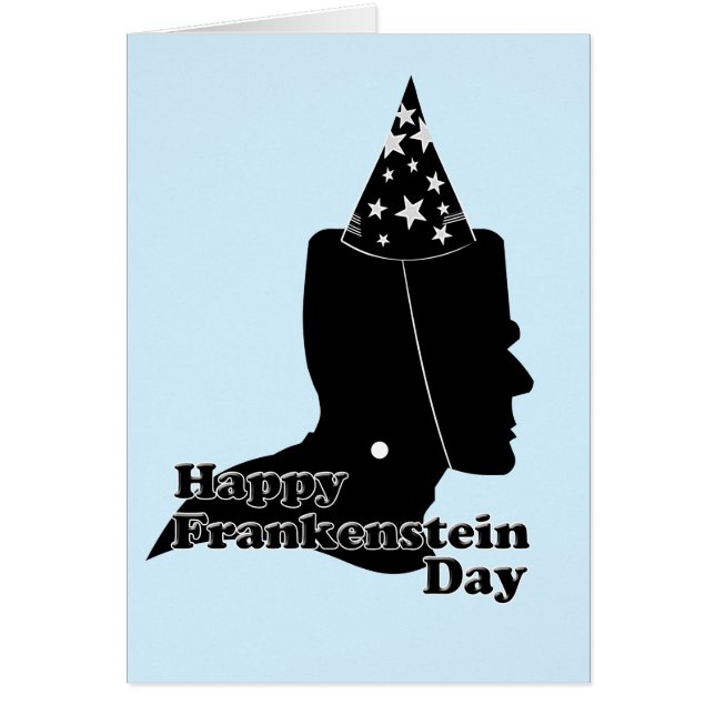 Cartão Frankenstein Day (Frente)