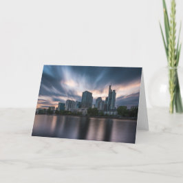 Cartão Frankfurt am Main Alemanha