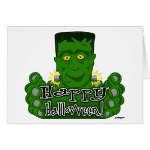 Cartão Frankie Happy Halloween!