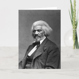 Cartão Frederick Douglass Portrait by George K. Warren