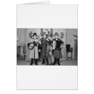 Cartão Frederick & Nelson Strols Minstrels