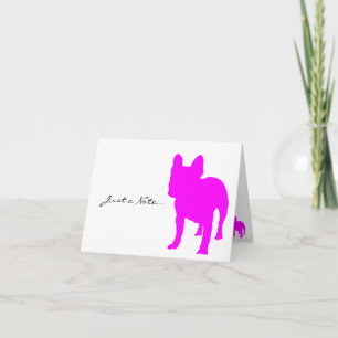 Cartão French Bulldog Note Card