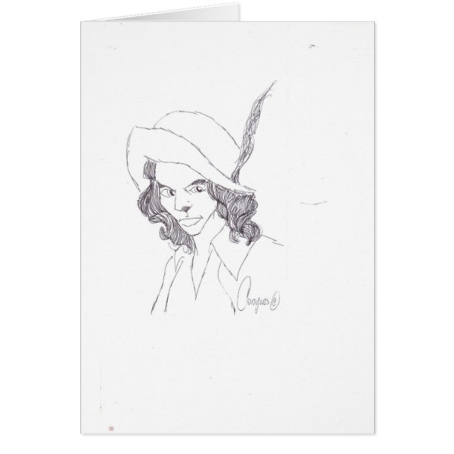 Cartão Frenchie Charles (Frente)