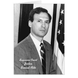 Cartão Frente: Justiça Samuel Alito