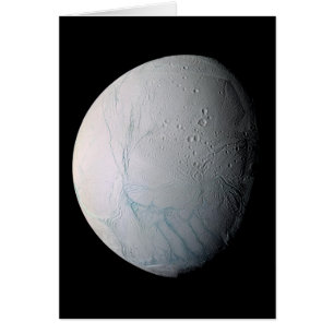Cartão Frescas de Tigre em Enceladus