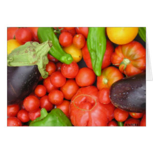 Cartão Fresco do jardim!