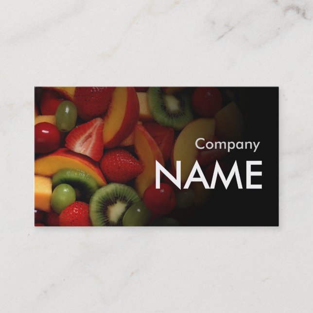 Cartão fresco do vegetariano do suco da morango do (Frente)