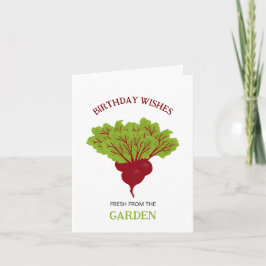 Cartão Fresh Beet Collection Birthday