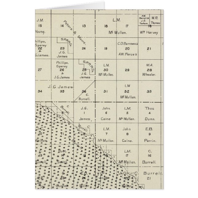 Cartão Fresno County, Califórnia 11 (Frente)
