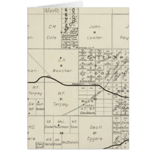 Cartão Fresno County, Califórnia 4