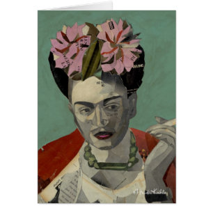 Cartão Frida Kahlo por García Villegas