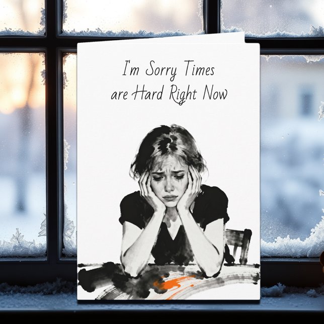 Cartão Friend Going Through a Hard Time | I' Here for You (Criador carregado)