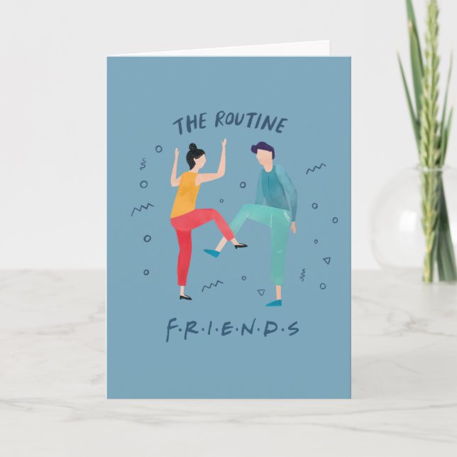 Cartão FRIENDS™ | A Rotina (Frente)