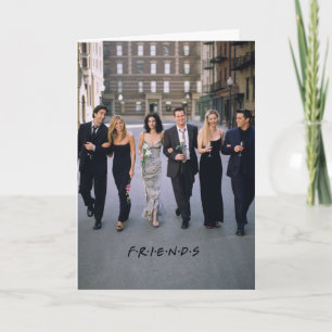 Cartão FRIENDS™ Casais com Roupas Formais