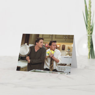 Cartão FRIENDS™ Joey & Chandler Scared