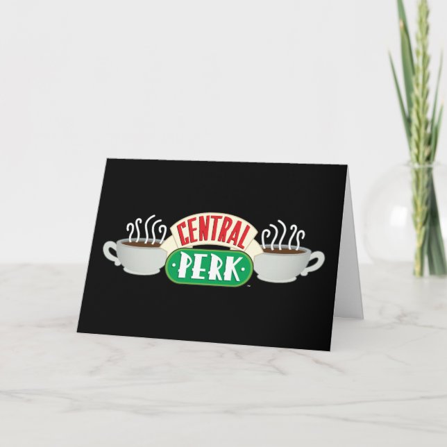 Cartão FRIENDS™ | Logotipo do Central Perk (Frente)