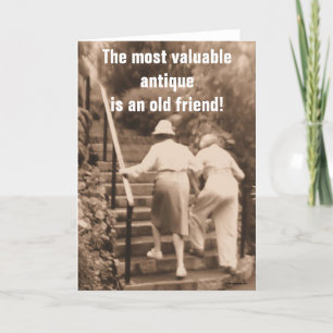 Cartão Friends till the end