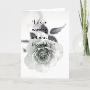 Cartão Friendship Birthday Greeting Card