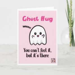Cartão Friendship - Cute Ghost Hug