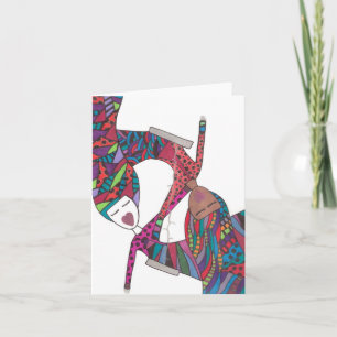 Cartão friendship lullabies part two on note card