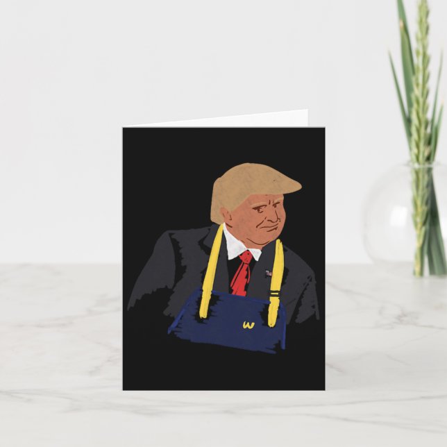 Cartão Fries de Fazer Trump 2024 (Frente)