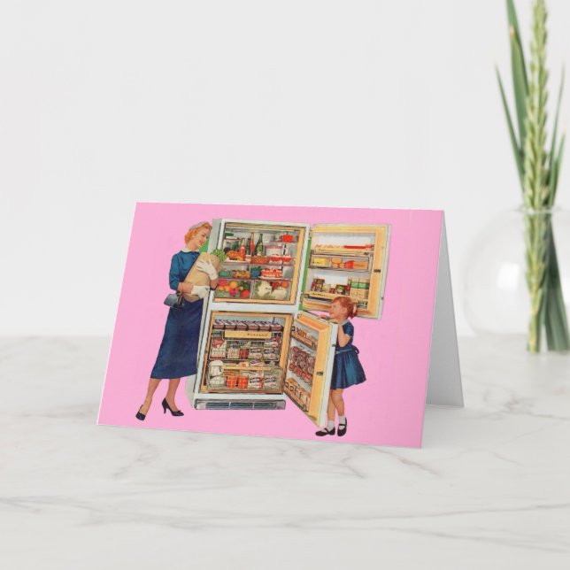 Cartão frigorífico de abundância (Frente)