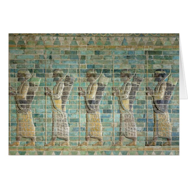 Cartão Friso dos arqueiros (Frente Horizontal)