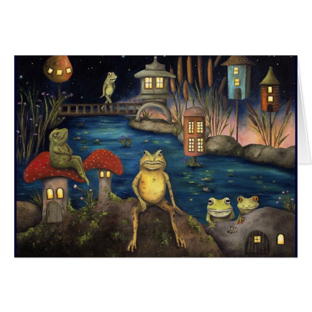 Cartão Frogland (Frente Horizontal)